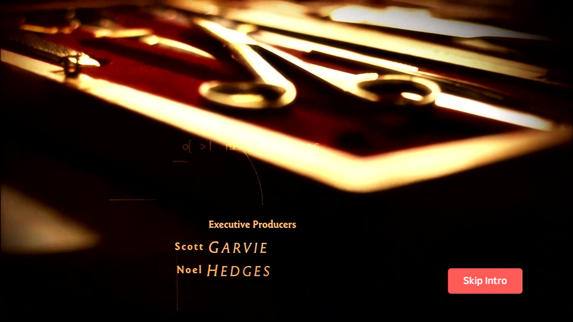 Skip Intro button displayed over TV show introduction